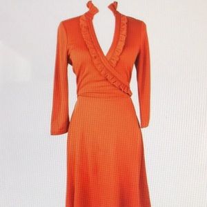 Gorgeous wool wrap dress
